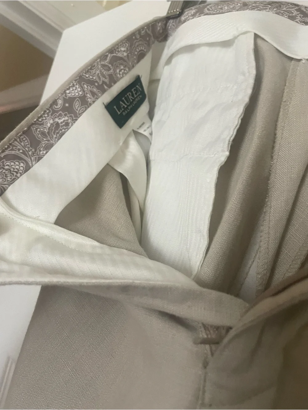 Ralph Lauren Light Taupe Dress Pants